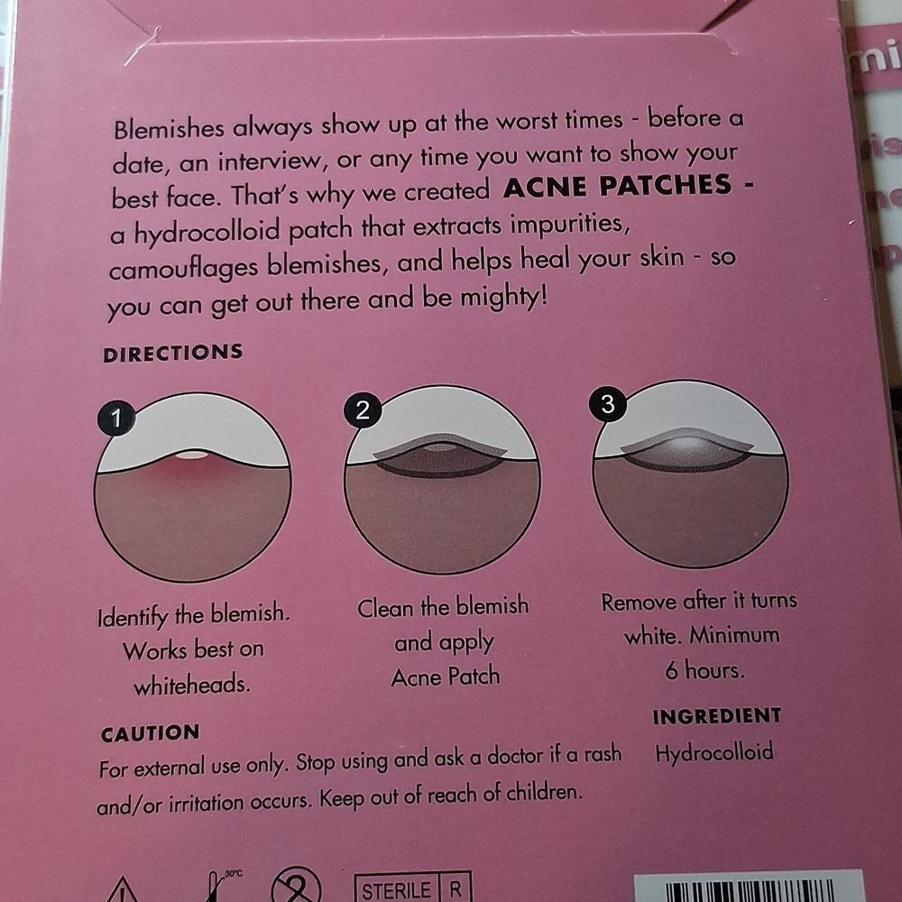 KPOP DEMON HUNTERS PRINT 3 PACKS HYDROCOLLOID ACNE PATCHES - Picture 2 of 3